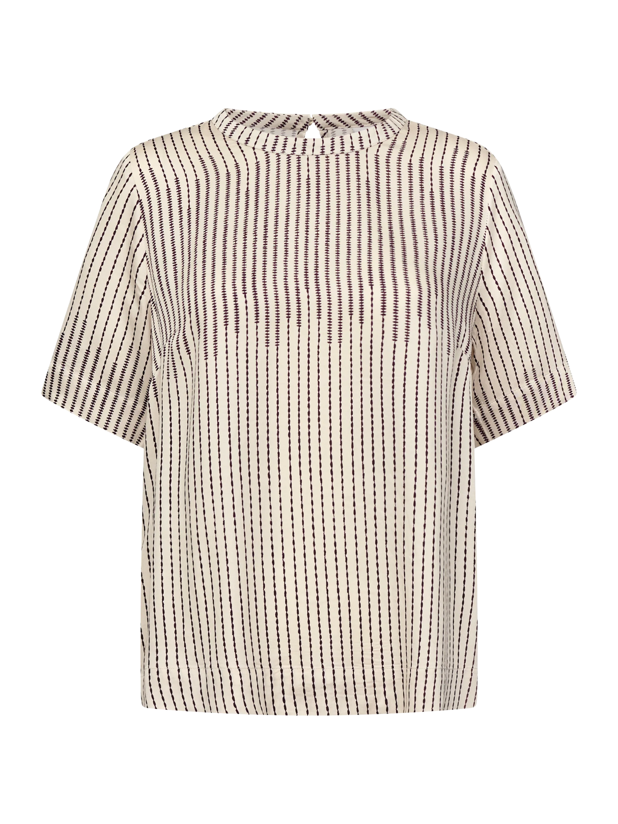 Redgreen Woman Addie Print Bluse Dame - Plum Pattern - Plum Pattern