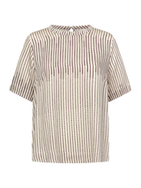 Redgreen Woman Addie Print Bluse Dame - Plum Pattern - Plum Pattern