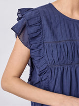 Redgreen Woman Alina Bluse Dame - Navy -