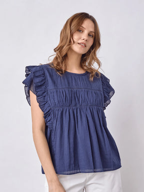 Redgreen Woman Alina Bluse Dame - Navy - Navy