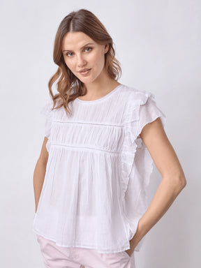 Redgreen Woman Alina Bluse Dame - White - White