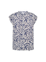 Redgreen Woman Allie Bluse Dame - Navy Pattern -