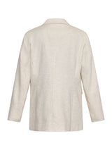 Redgreen Woman Bibbi Blazer Dame - Ecru Melange -