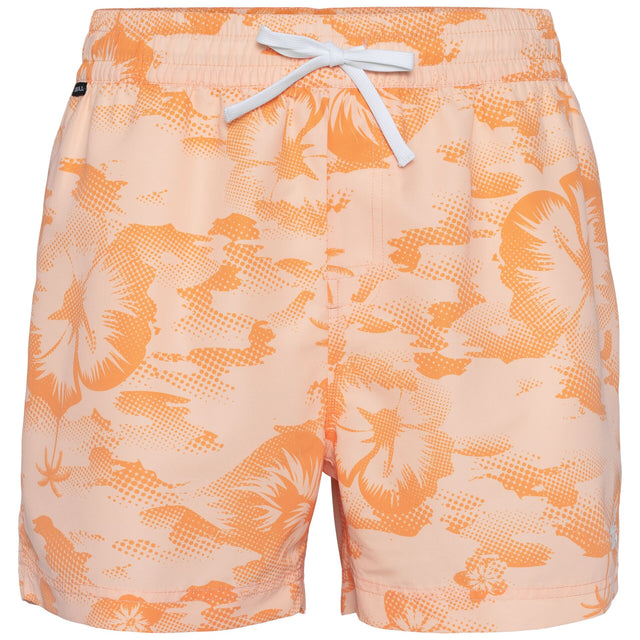 Bula Wade Swim Trunks 15 inch Badeshorts Herre - Orange - Orange