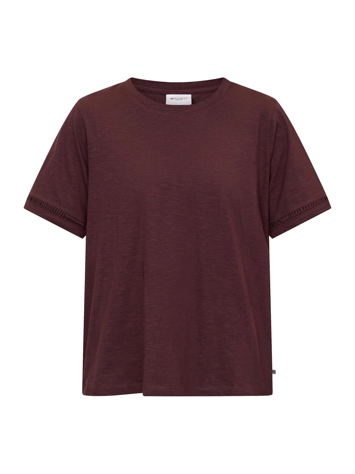 Redgreen Woman Cami T-shirt Dame - Plum -
