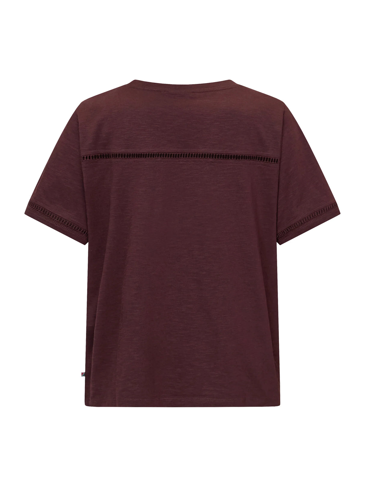 Redgreen Woman Cami T-shirt Dame - Plum -