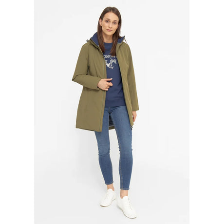 Sea Ranch Cathrine Cathrine Parka Coat Frakke Dame - Olive -
