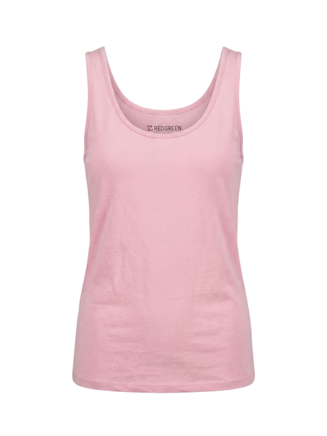Redgreen Woman Citta Solid Top Dame - Pink -