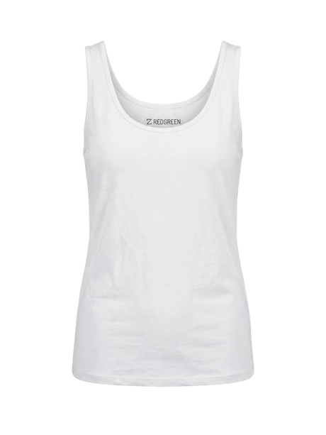 Redgreen Woman Citta Solid Top Dame - White -