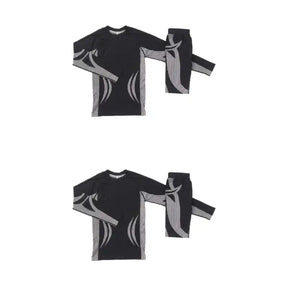 Cold Seamless Underwear Set Men - Skiundertøj Sæt Herre - 2-pak - 2XL 3XL