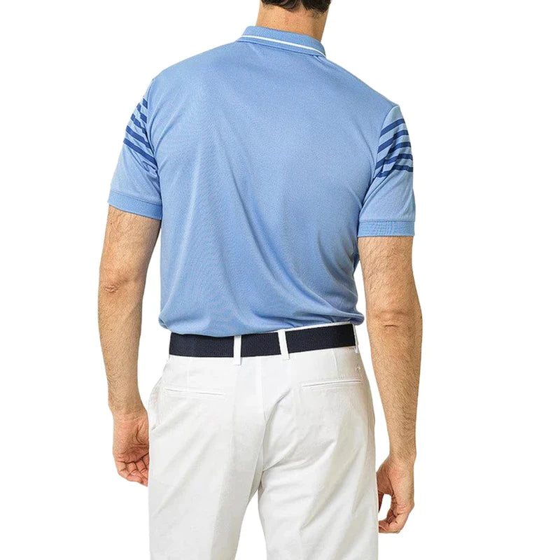 Cross Sportswear M Sporty Polo T-shirt Herre - Bel Air Blue -