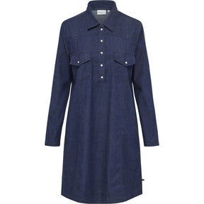 Redgreen Women Dante Dress Kjole Dame - Denim - Denim
