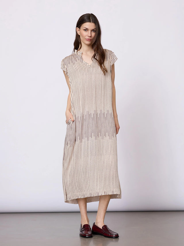 Redgreen Woman Deb - Print Kjole Dame - Plum Pattern - Plum Pattern