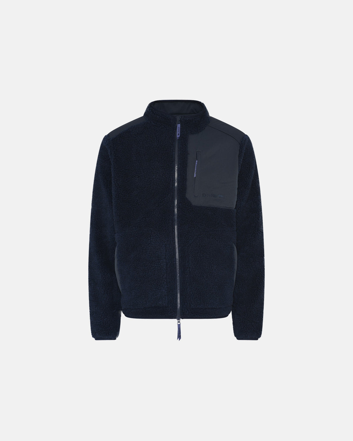 Dovre Teddy Fleece Trøje / Jakke Herre - Navy