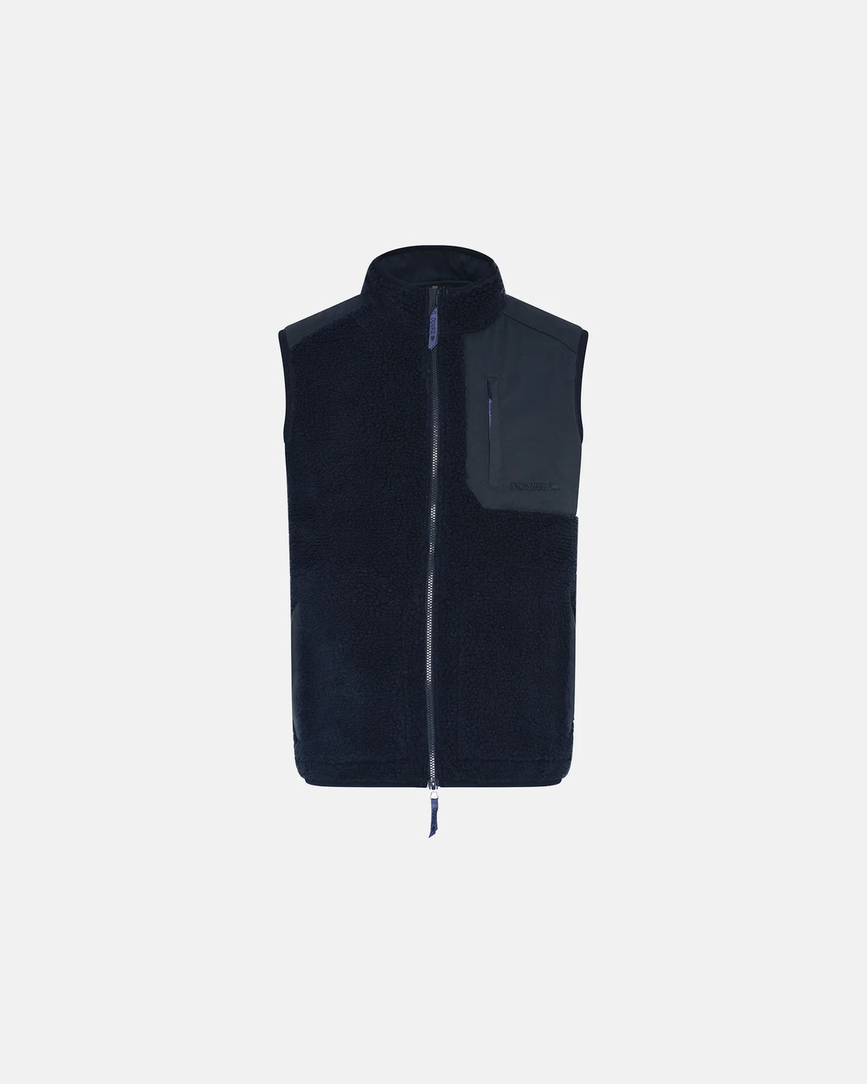 Dovre Teddy Fleece Vest Herre - Navy