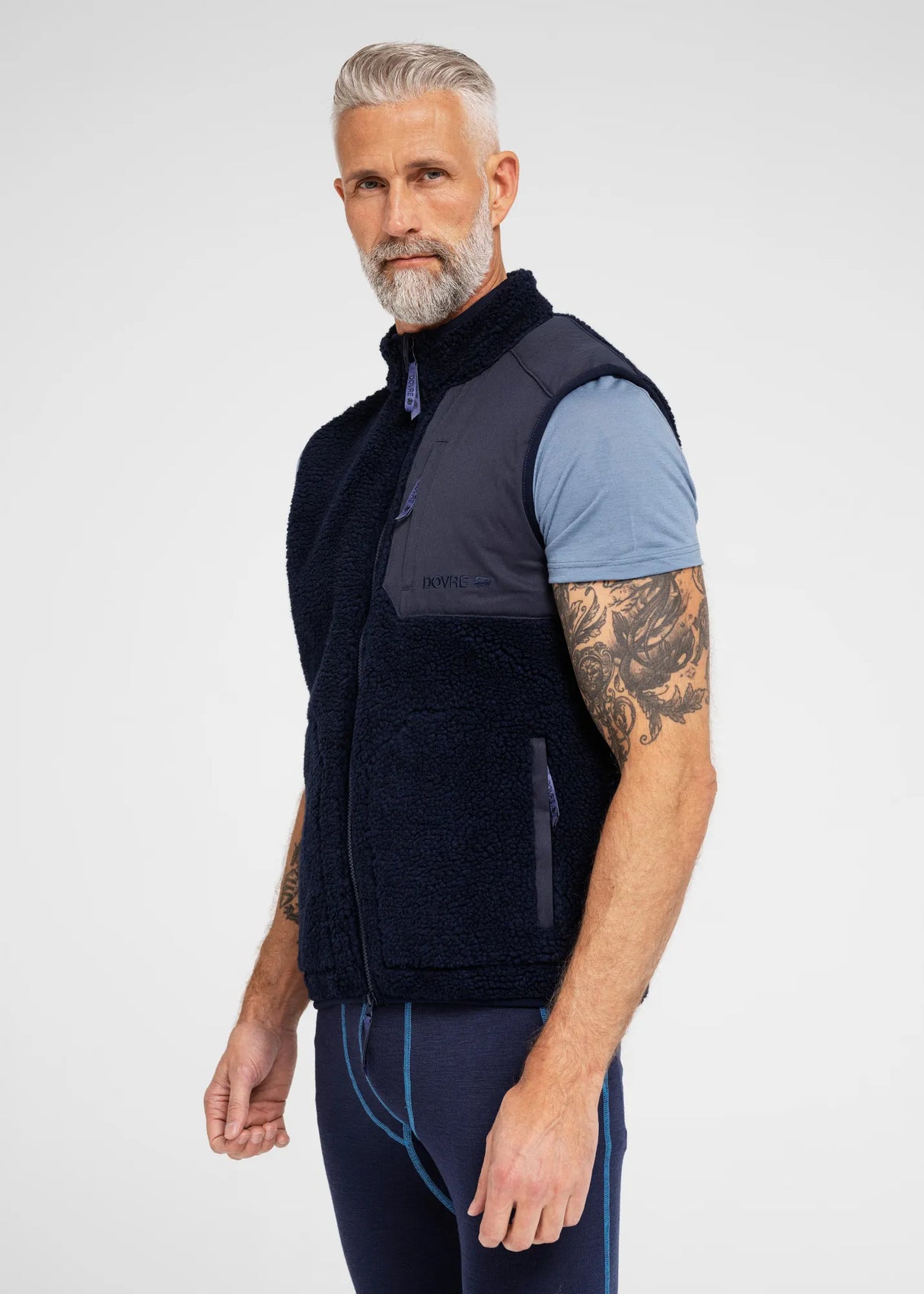 Dovre Teddy Fleece Vest Herre