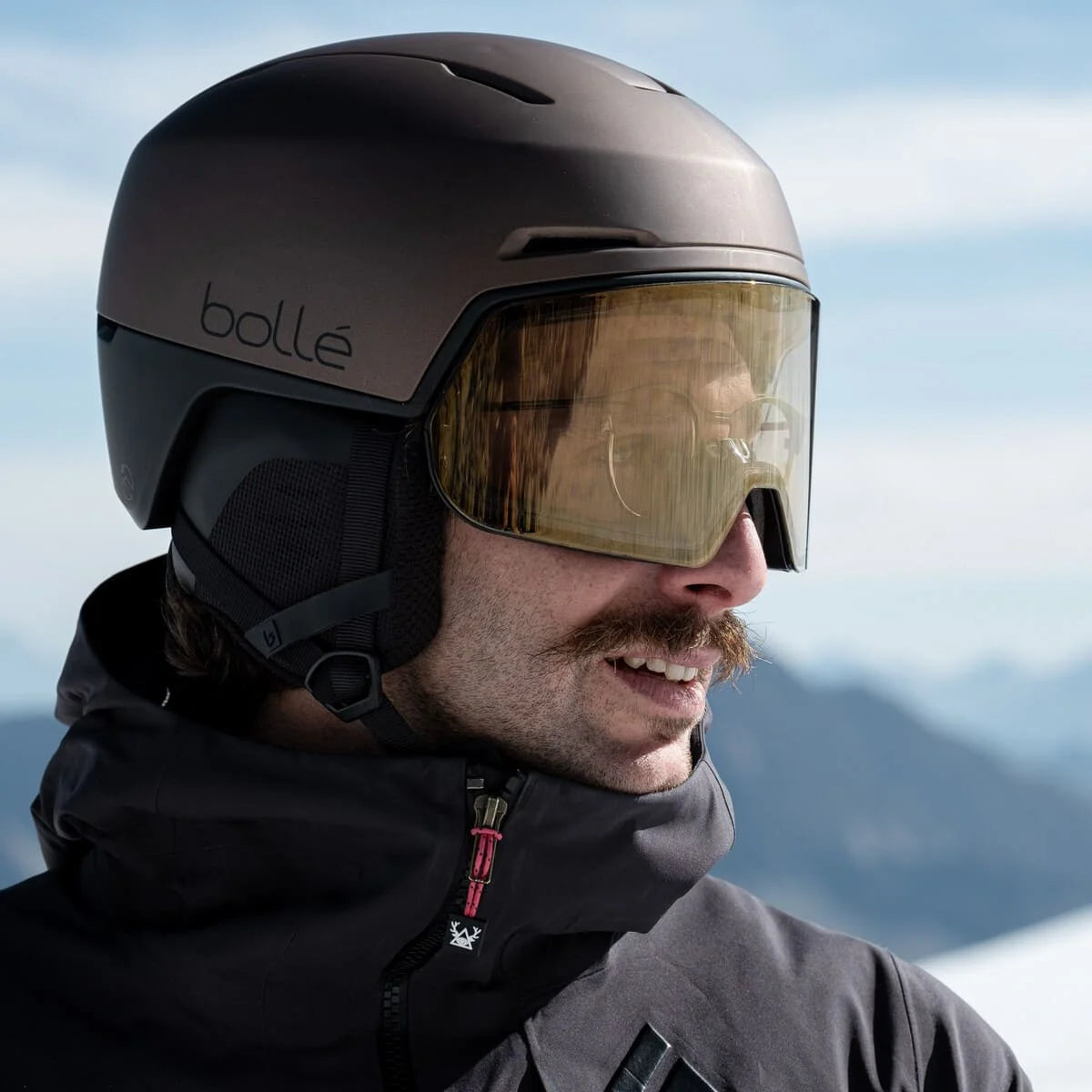 Bollé X-Fusion Skihjelm Dame / Herre - Tungsten Black Matte -