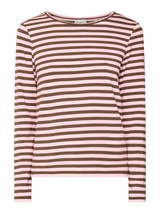 Redgreen Women Fie Long Sleeve T-shirt Dame - Pink Stripe