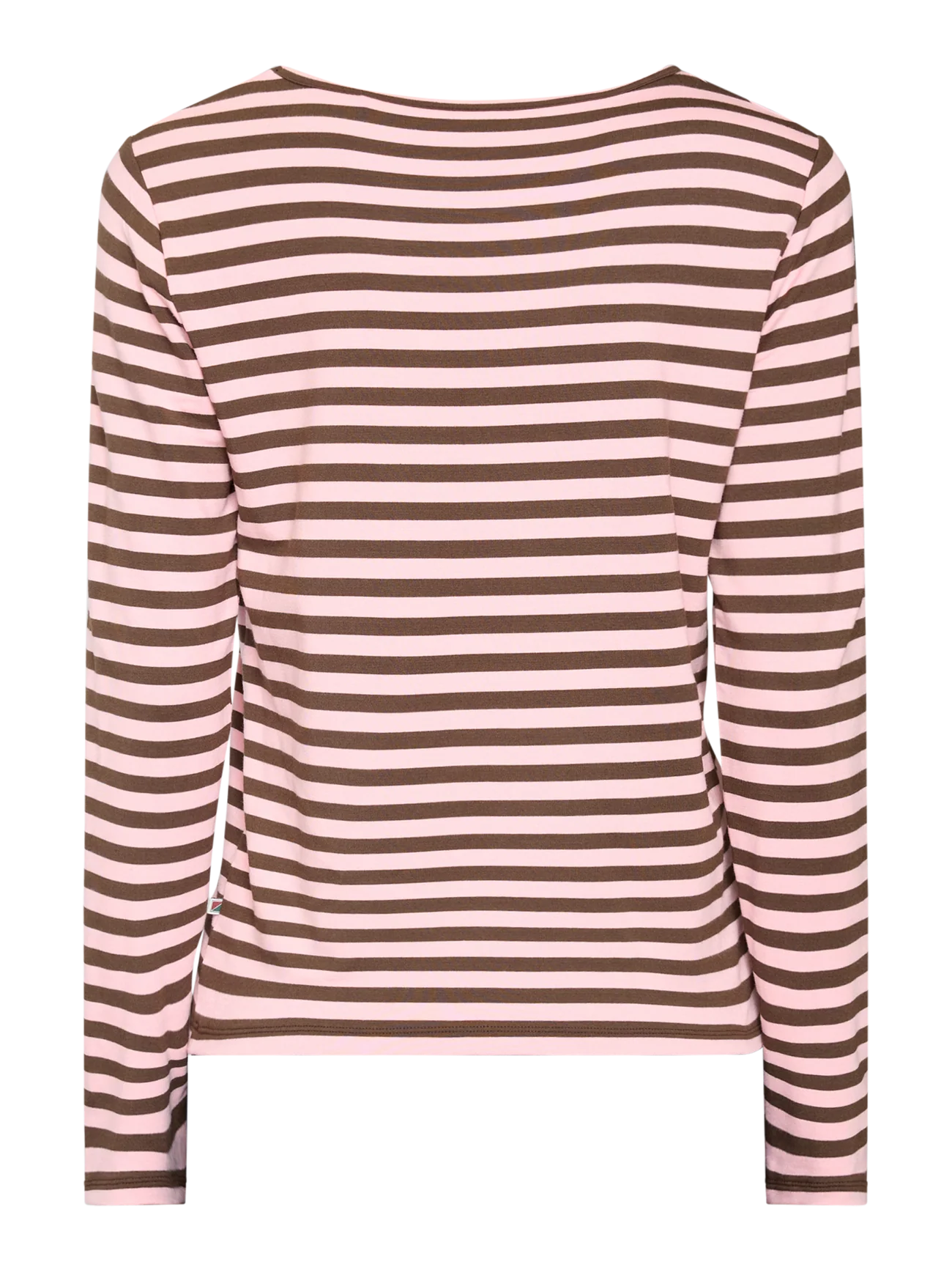 Redgreen Women Fie Long Sleeve T-shirt Dame - Pink Stripe