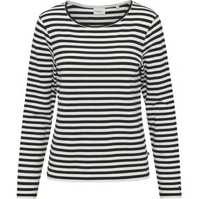 Redgreen Women Fie Long Sleeve T-shirt Dame - Black Stripe - Black Stripe
