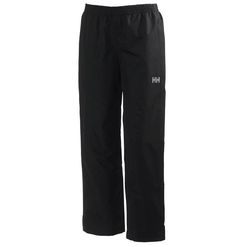 Helly Hansen Juniors' Dubliner Regnbukser Børn - Black 176 cm 16 år