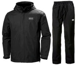 Helly Hansen Men's Dubliner Regnsæt Herre - Black / Black