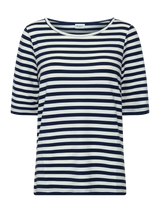 Redgreen Woman Hedy T-shirt Dame – Navy Stripe | Slim fit T-shirt i modal