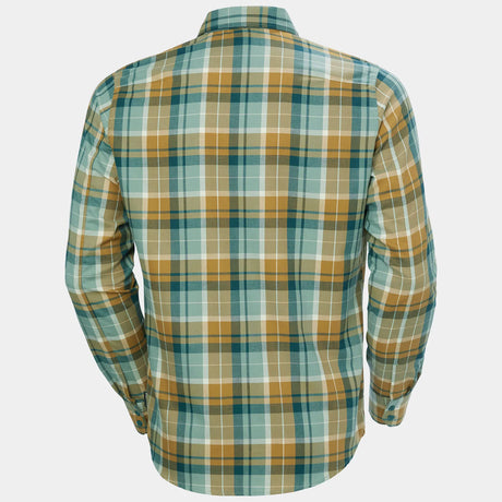 Helly Hansen Men’s Aker Flannel Long Sleeve Shirt Flannelskjorte Herre - Lynx Coast -