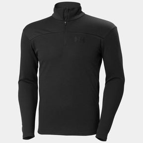Helly Hansen Men's HP Quick-Dry Half-Zip Midlayer Herre - Ebony - Ebony