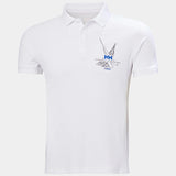 Helly Hansen Men’s HP Race Sailing Polo T-shirt Herre - White