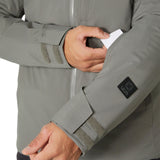 Helly Hansen Men's Powderface Insulated Ski Jacket Skijakke Herre - Concrete -