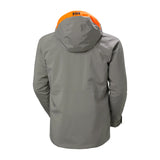 Helly Hansen Men's Powderface Insulated Ski Jacket Skijakke Herre - Concrete