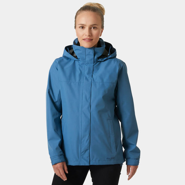 Helly Hansen Women's Aden Rain Jacket Regnjakke Dame - Azurite - Azurite
