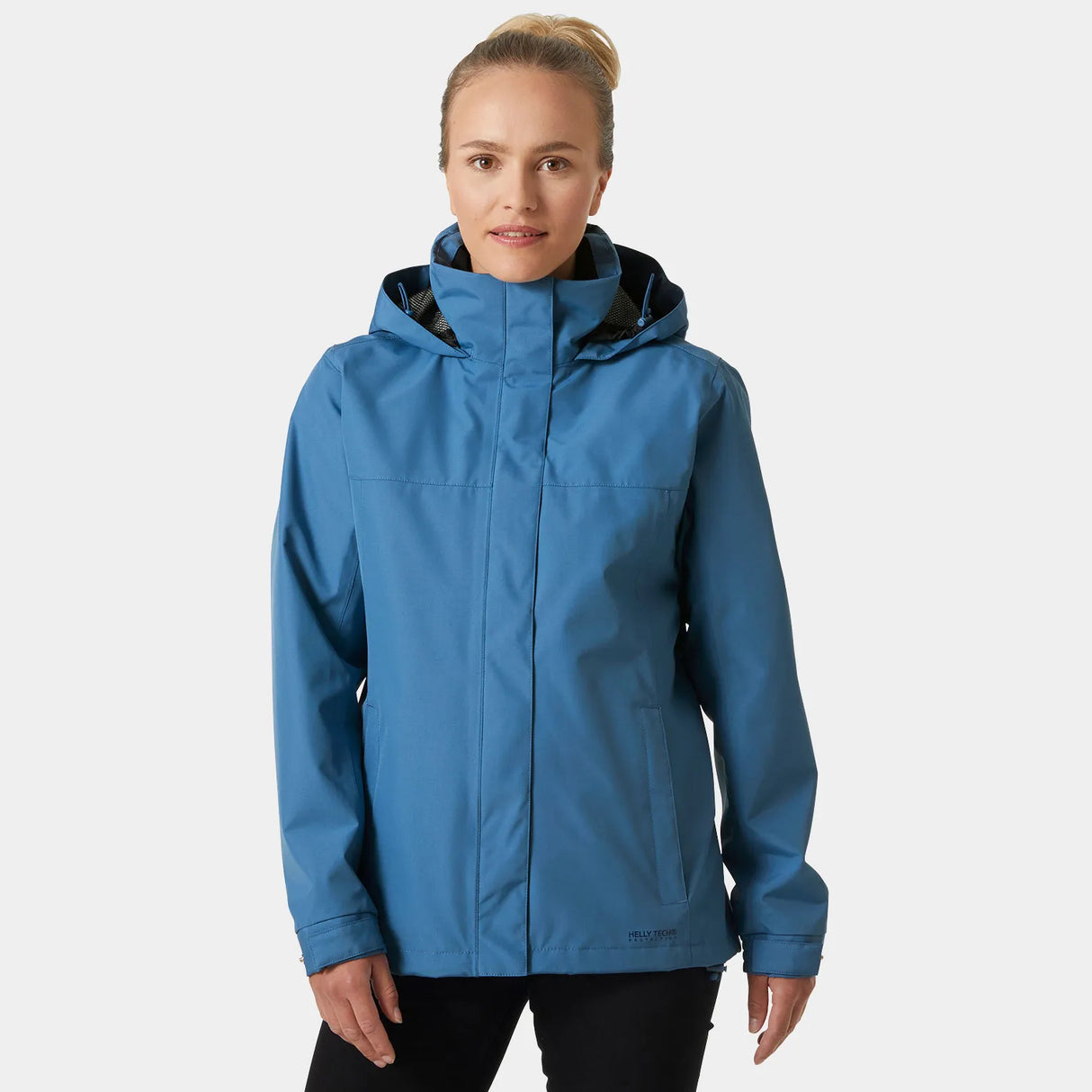 Helly Hansen Women's Aden Regnsæt Dame - Azurite / Black -