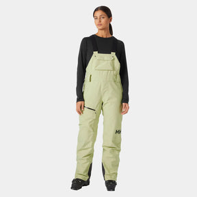 Helly Hansen Women's Powderqueen Bib Ski Pants Skibukser Dame - Iced Matcha - Iced Matcha