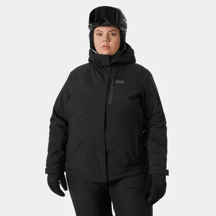 Helly Hansen Women's Snowplay Plus Jacket Skijakke Dame - Black - Black
