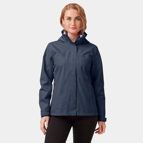 Helly Hansen Women's Team Aden Rain Jacket Regnjakke Dame - Navy - Navy
