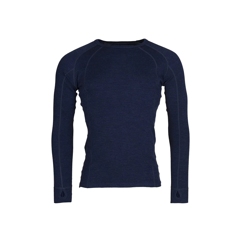 Sea Ranch Mens Merino Wool Crew Neck Skiundertøj Sæt Herre