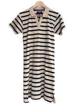 Sebago French Stripe Dress Kjole - White/Navy -