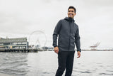 Cutter & Buck Pemberton Hood Full Zip Men Hættetrøje Herre – Khaki -