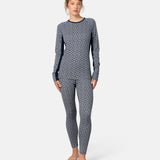 Kari Traa Rose Light Long Sleeve Skiundertrøje Dame - Dark Royal Blue -