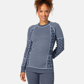Kari Traa Smekker Long Sleeve Baselayer Skiundertrøje Dame - Iris - Iris