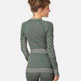 Kari Traa Smekker Long Sleeve Baselayer Skiundertrøje Dame - Thyme Green