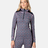 Kari Traa Rose Hoodie High Waist Skiundertøj Sæt Dame - Roy Blue