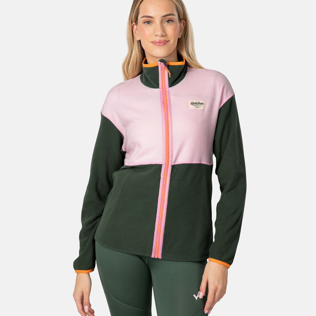Kari Traa Gracie Midlayer Dame - Thyme Green - Thyme Green