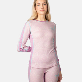 Kari Traa Anna Long Sleeve Skiundertrøje Dame - Bloom Purple - Bloom Purple