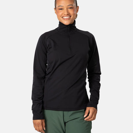 Kari Traa Evelyn Midlayer Dame - Black - Black