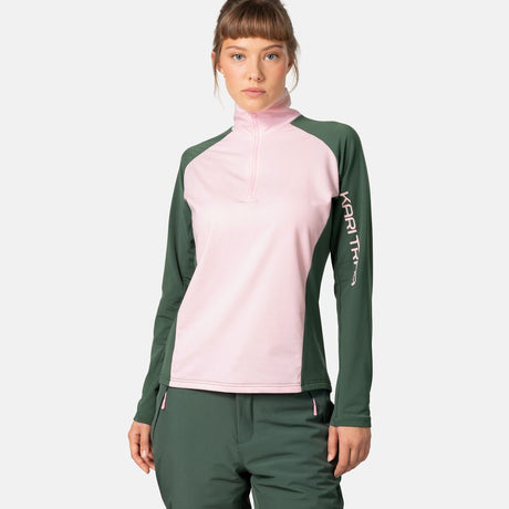 Kari Traa Evelyn Midlayer Dame - Thyme Green - Thyme Green