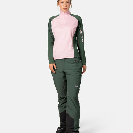 Kari Traa Evelyn Midlayer Dame - Thyme Green -