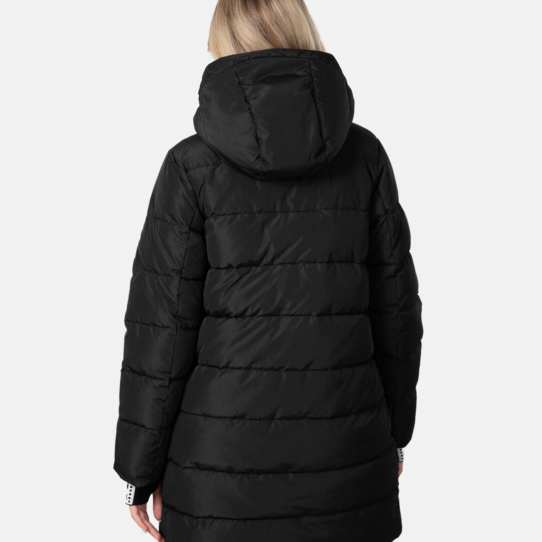 Kari Traa Linn Parka Vinterfrakke Dame - Black -